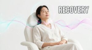 수술 후 회복 및 케어 과정을 상징하는 이미지
